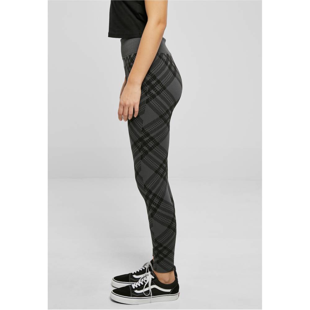 Urban Classics - Seamless Heritage Leggings - Gris